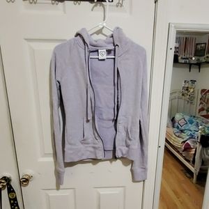 Light Purple Full Zipped Jacket